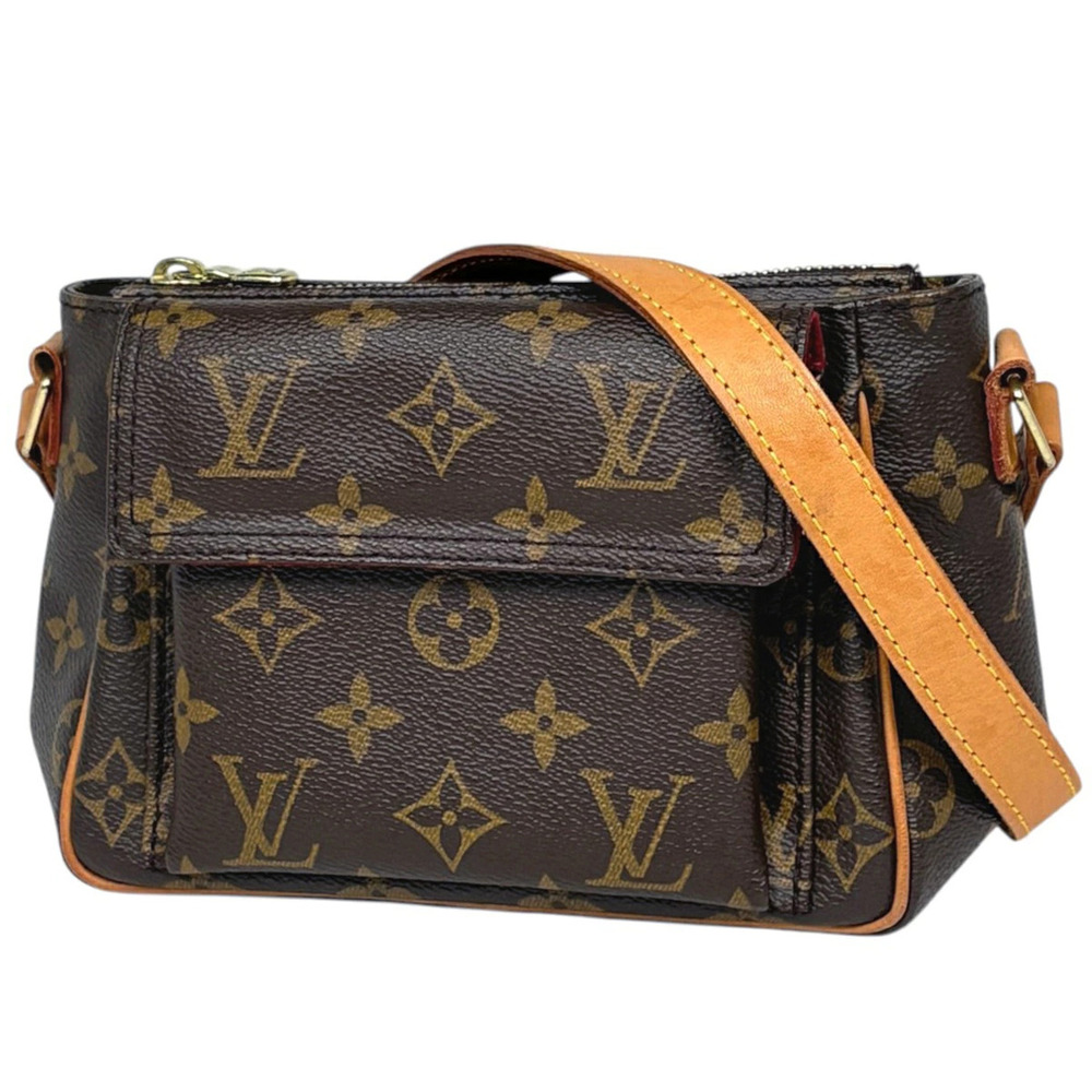 Louis Vuitton Viva Cite Shoulder Bag Monogram Brown